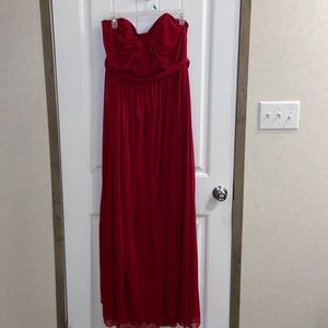 David’s Bridal Bridesmaid Dress